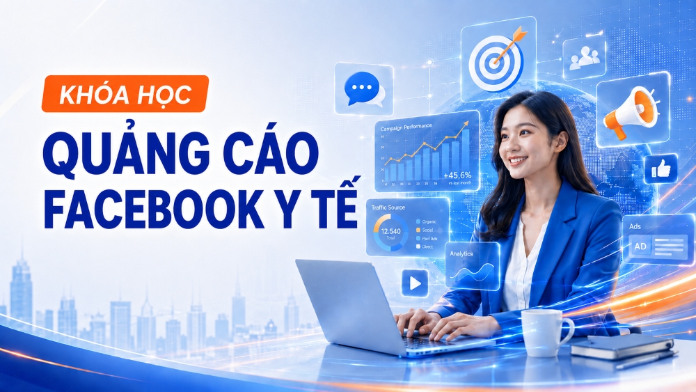 Khóa học quảng cáo facebook y tế
